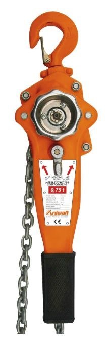 WCIĄGARKA, PRZYCIĄGARK ŁAŃCUCHOWA HAKOWA RĘCZNA 0.75T HZ 751 UN