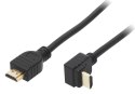KABEL HDMI 3.0M KĄTOWY UN