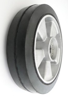 KOŁO ALUMINIUM-GUMA 200MM BEZ OBUDOWY PALECIAK A60GP UN