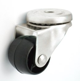 KOŁO MEBLOWE Z TWORZYWA 30MM OBUDOWA Z OTWOREM M37B UN