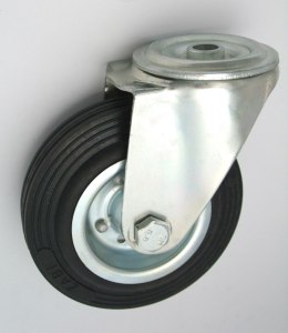 KOŁO METAL-GUMA 125MM OBUDOWA Z OTWOREM MNIEJSZA OBUDOWA 27M UN