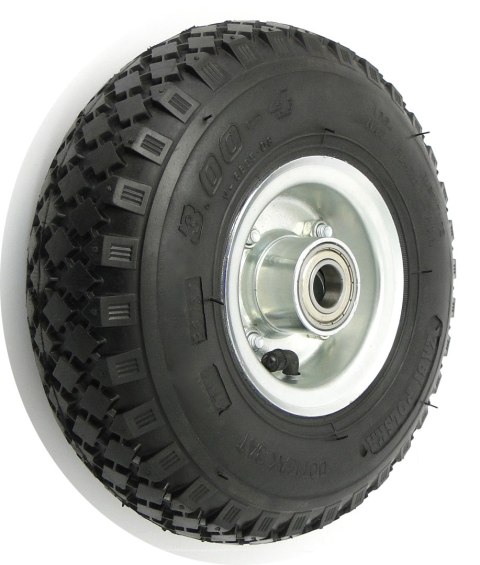 KOŁO PNEUMATYCZNE METAL-GUMA 260MM BEZ OBUDOWY 260MŁKX4 ZABI
