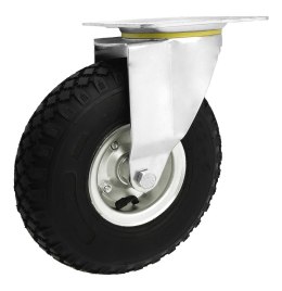 KOŁO PNEUMATYCZNE METAL-GUMA 260MM OBUDOWA SKRĘTNA 2602MKX4 UN