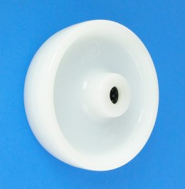 KOŁO Z TWORZYWA 125MM BEZ OBUDOWY 21B+OŚKA UN