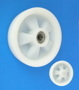 KOŁO Z TWORZYWA 200MM BEZ OBUDOWY, PALECIAK 60BP UN