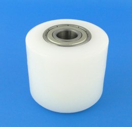 ROLKA Z TWORZYWA 80*70MM ŁOŻYSKOWANA DO PALECIAKA R-80-70 UN