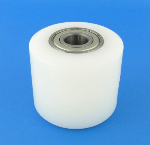 ROLKA Z TWORZYWA 80*70MM ŁOŻYSKOWANA DO PALECIAKA R-80-70 UN