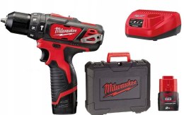 WIERTARKO-WKRĘTARKA UDAROWA M12BPD-202C 2*2,0AH MILWAUKEE