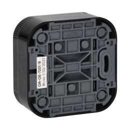 ŁĄCZNIK ŚWIECZNIKOWY N/T TODO IP20, CZARNY ORNO