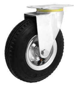 KOŁO PNEUMATYCZNE METAL-GUMA 225MM OBUDOWA SKRĘTNA 2252M ZABI