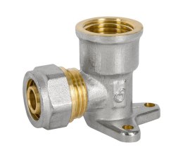 KOLANO PEX-AL-PEX CHROM Z ŁAPKAMI-1/2*20 DIAMOND