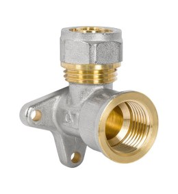 KOLANO PEX-AL-PEX CHROM Z ŁAPKAMI-1/2*20 DIAMOND