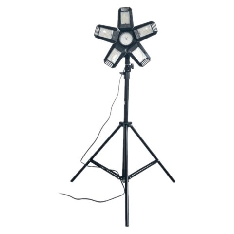 LAMPA WARSZTATOWA SKŁADANA RIGEL LED 5-SKRZDŁOWA 55W +STATYW VIRONE