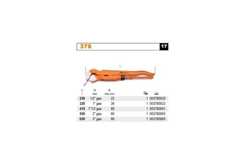 KLUCZ DO RUR NASTAWNY 1'' BETA