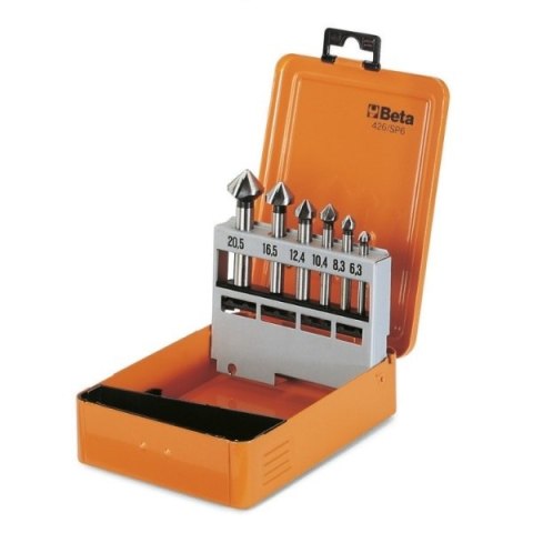 KOMPLET POGŁĘBIACZY 3-11MM 6SZT BETA