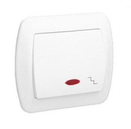 AKORD ŁĄCZNIK SCHODOWY P/T Z PODŚWIETLENIEM BIAŁY SIMON