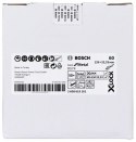 KRĄŻEK FIBROWY X-LOCK R574 GR. 60 125MM BOSCH