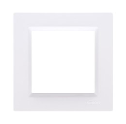 SIMON 10 RAMKA 1-KROTNA BIAŁA SIMON