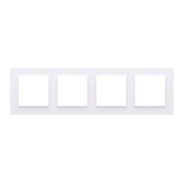 SIMON 10 RAMKA 4-KROTNA BIAŁA SIMON