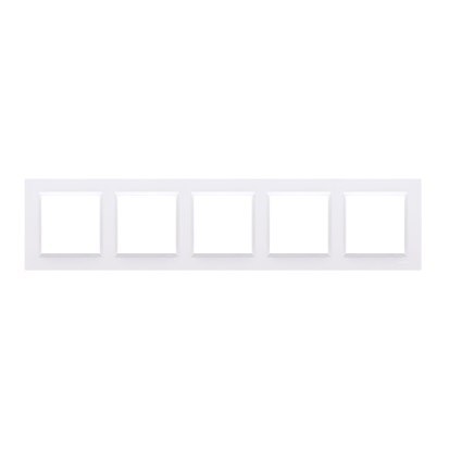 SIMON 10 RAMKA 5-KROTNA BIAŁA SIMON