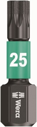 BIT, GROT, KOŃCÓWKA TORX DIAMENTOWY IMPAKTOR T25 X 25MM WERA