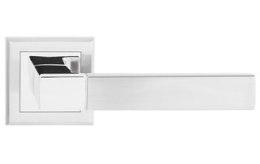 KLAMKA DZRZWIOWA BETA SZYLD KWADRAT NIKIEL-SAT UN