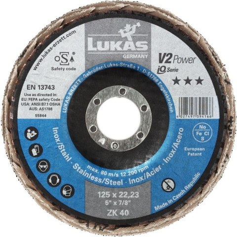 LAMELKA V2 POWER 230 CERAMIC ZKS P40 LUKAS