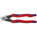 NOŻYCE DO LIN STALOWYCH KUTE 190MM. KNIPEX