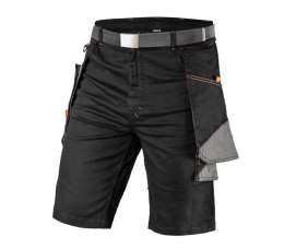 KRÓTKIE SPODENKI HD SLIM, PASEK, ODPINANE KIESZENIE XXXL NEO