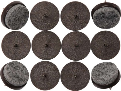 PODKŁADKI PLASTIKOWO-FILCOWE NA GWÓŹDŹ 24MM, 12SZ VOREL