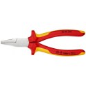 SZCZYPCE PŁASKIE IZOLOWANE VDE 160MM KNIPEX