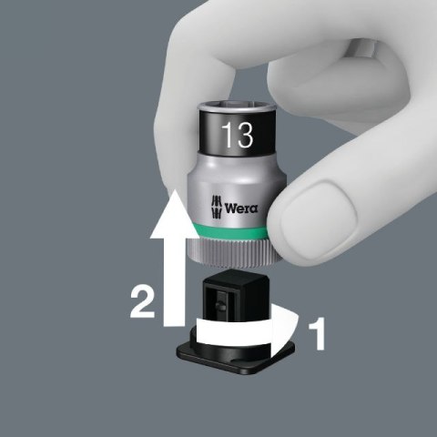 ZESTAW KLUCZY NASADOWYCH ZYLKOP 1/2'',10 CZ. WERA