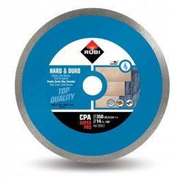 TARCZA DIAMENTOWA DO MATERIAŁÓW TWARDYCH, OBRZEŻE CIĄGŁE - C RUBI