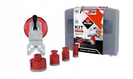 ZESTAW WIERTEŁ DIAMENTOWYCH DRYGRES RUBI