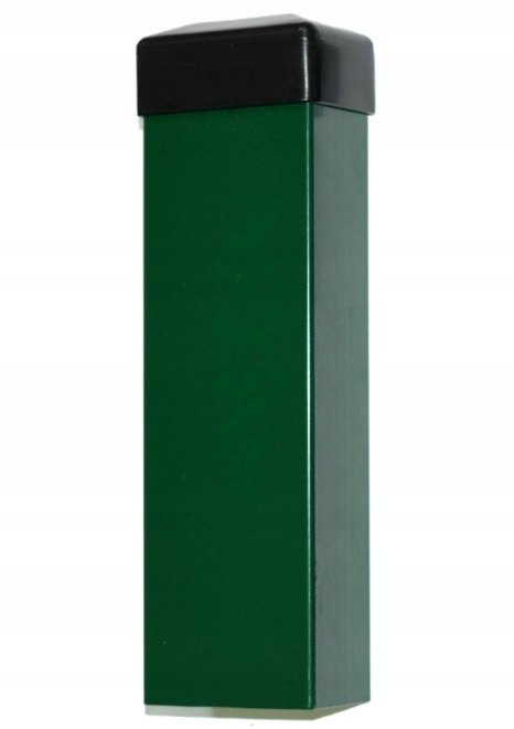 SŁUPEK DO OGRODZENIA BRĄZOWY 2000MM 60*40*1.25MM UN