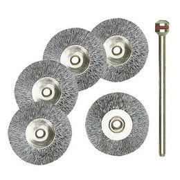 SZCZOTKI DRUCIANE 22 MM INOX 5 SZT. PROXXON