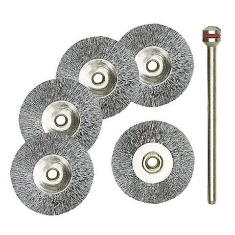 SZCZOTKI DRUCIANE 22 MM INOX 5 SZT. PROXXON