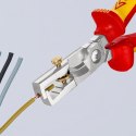 SZCZYPCE DO ZDEJMOWANIA IZOLACJI Z NOŻYCAMI DO KABLI 180MM KNIPEX