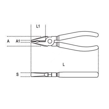 SZCZYPCE UNIWERSALNE W. PRZ/BM 160MM BETA
