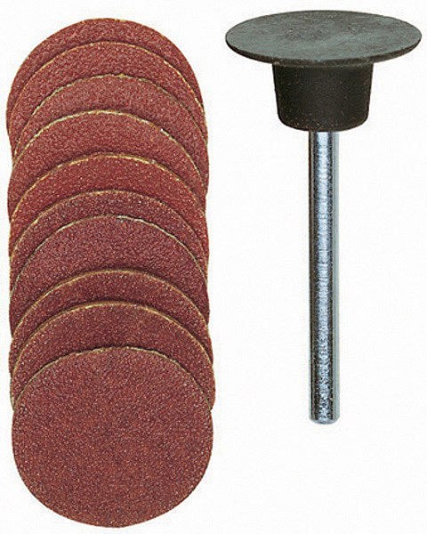 TARCZE SZLIFIERSKIE 18MM GR.120, 150,KORUND+TALERZ, 10SZT PROXXON