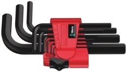 ZESTAW KLUCZY TRZPIENIOWYCH 950/9 KRÓTKICH BLACK LASER,9SZT. WERA