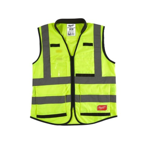 KAMIZELKA ODBLASKOWA PREMIUM ŻÓŁTA L/XL MILWAUKEE