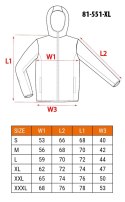 KURTKA SOFTSHELL Z KAPTUREM ODPINANYM, ROZMIAR XL NEO