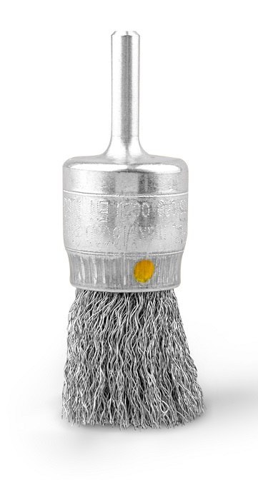 SZCZOTKA PĘDZELKOWA DRUT KWASOODPORNY TRZPIEŃ 6MM, FI10MM UN