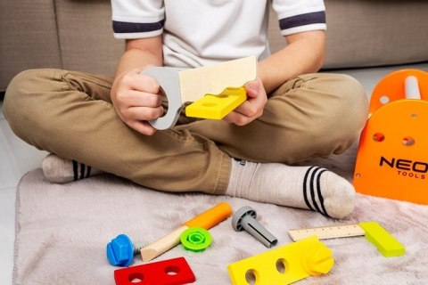 ZESTAW NARZĘDZI DREWNIANYCH DLA DZIECI NEO