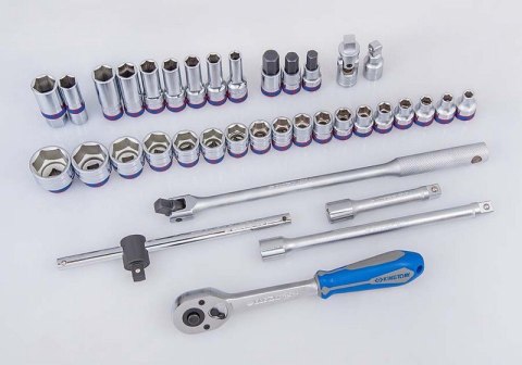 ZESTAW NARZĘDZI 128CZ, WALIZKA KING TONY