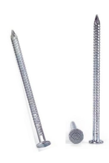 GWOŹDZIE WALCOWANE PIERŚCIENIOWO OCYNKOWANE 3.5*90MM UN