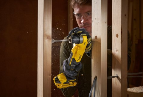 WIERTARKA AKUMULATOROWA KĄTOWA V20 18V 2*2.0AH STANLEY