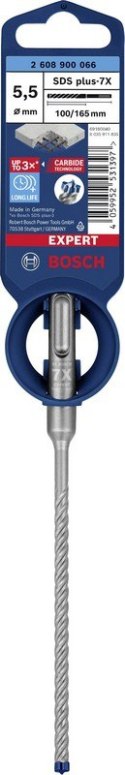 WIERTŁO DO MŁOTKÓW SDS+ 7X EXPERT 5.5*100/165MM BOSCH