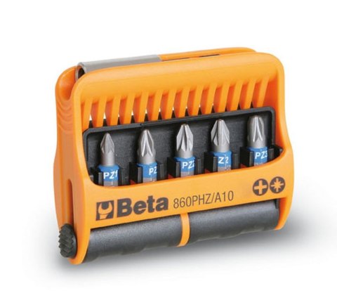 ZESTAW KOŃCÓWEK WKRĘTAKOWYCH Z UCHWYTEM, 10 SZT. BETA